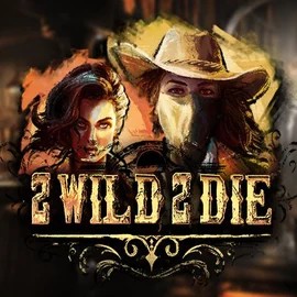 2 Wild 2 Die slot logo by Hacksaw Gaming at Betrepublic Casino