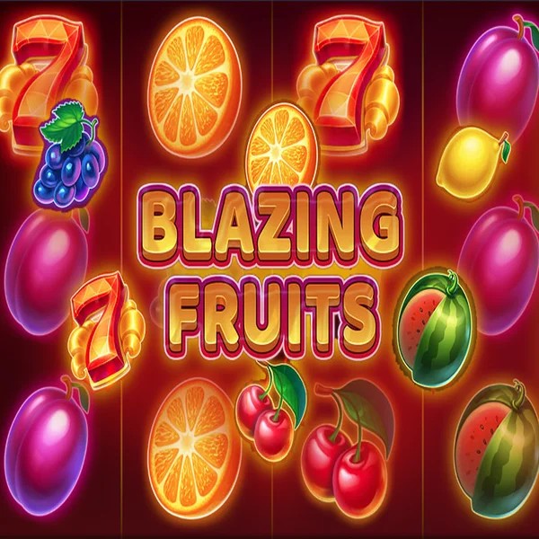 Blazing Fruits logo by Inbet Games at Betrepublic Casino