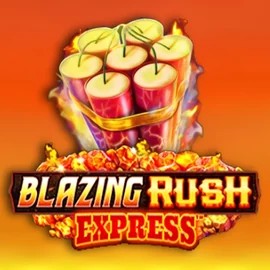 Blazing Rush Express slot logo by AreaVegas at Betrepublic Casino