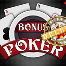 Bonus Poker Deluxe - 3 Hands slot logo by RTG (Reel Time Gaming) at Betrepublic Casino