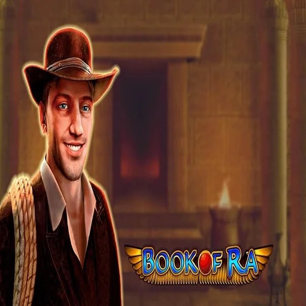 Book of Ra logo by Greentube at Betrepublic Casino