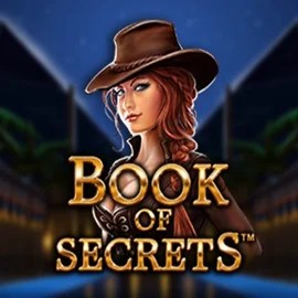 Book of Secrets slot logo by SYNOT Games at Betrepublic Casino