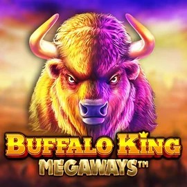 Buffalo King Megaways logo by Pragmatic Play at Betrepublic Casino