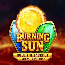 Burning Sun slot logo by Wazdan at Betrepublic Casino