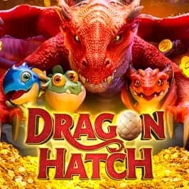 Dragon Hatch by PG Soft, showcased at betrepublics.com – game logo