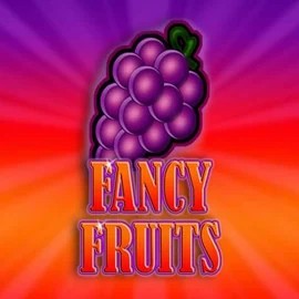 Fancy Fruits slot logo by Gamomat at Betrepublic Casino