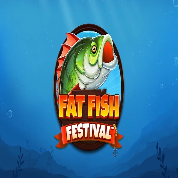 Official Slots logo: Fat Fish Festival by Wishbone Games at Betrepublic Casino