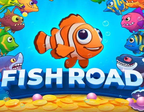 Try Fish Road slot by InOut on betrepublics.com – logo image