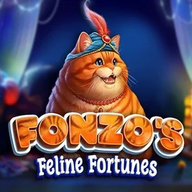 Fonzos Feline Fortunes slot logo by Pragmatic Play at Betrepublic Casino
