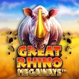 Official Slots logo: Great Rhino Megaways by Pragmatic Play at Betrepublic Casino