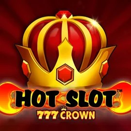 Hot Slot 777 Crown online game logo by Wazdan on betrepublics.com