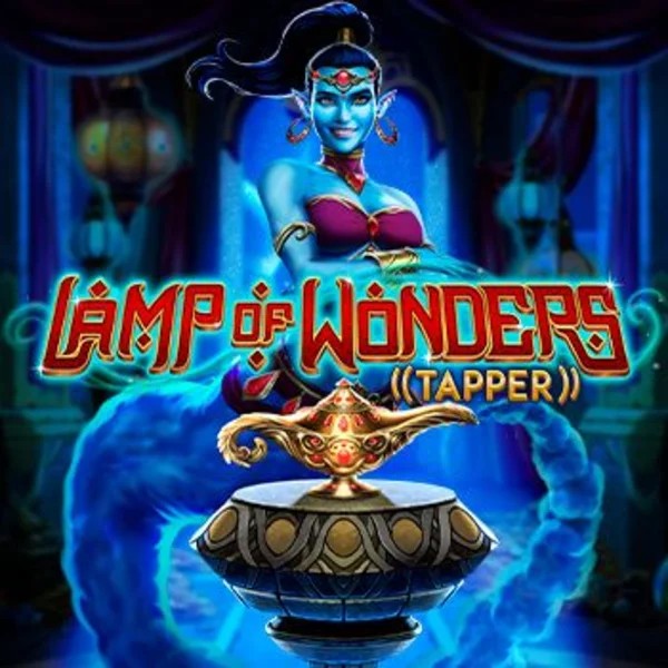 Lamp Of Wonders Tapper online game logo by Greentube on betrepublics.com
