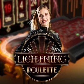 Lightning Roulette slot icon by Evolution, available at Betrepublic Casino