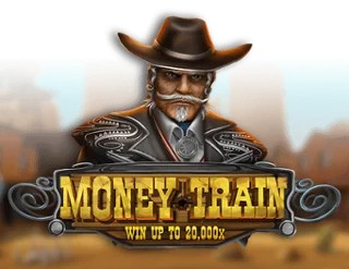Money Train slot logo by Relax Gaming at Betrepublic Casino