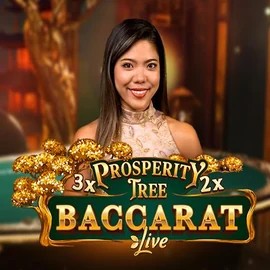 Prosperity Tree Baccarat online game logo by Evolution on betrepublics.com