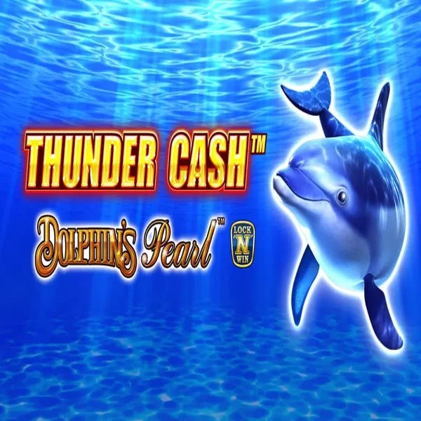 Thunder Cash Dolphins Pearl logo by Novomatic at Betrepublic Casino