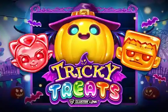 Tricky Treats logo by Push Gaming at Betrepublic Casino