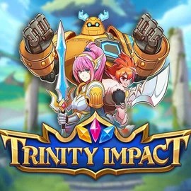 Trinity Impact slot logo by Play'n GO at Betrepublic Casino