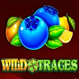 Wild Traces slot logo by Amusnet Interactive at Betrepublic Casino